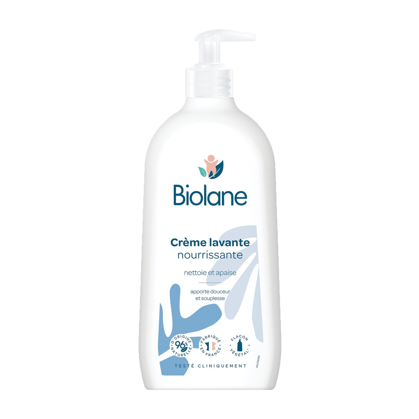 BIOLANE Nourishing Baby Cleansing Cream for Body and Hair for Sensitive Skin