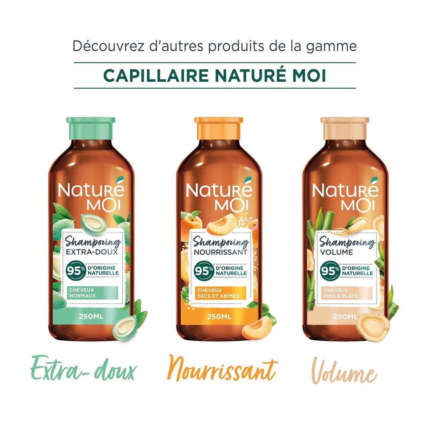 NATURÉ MOI Extra-Gentle Sweet Almond Shampoo for All Hair Types