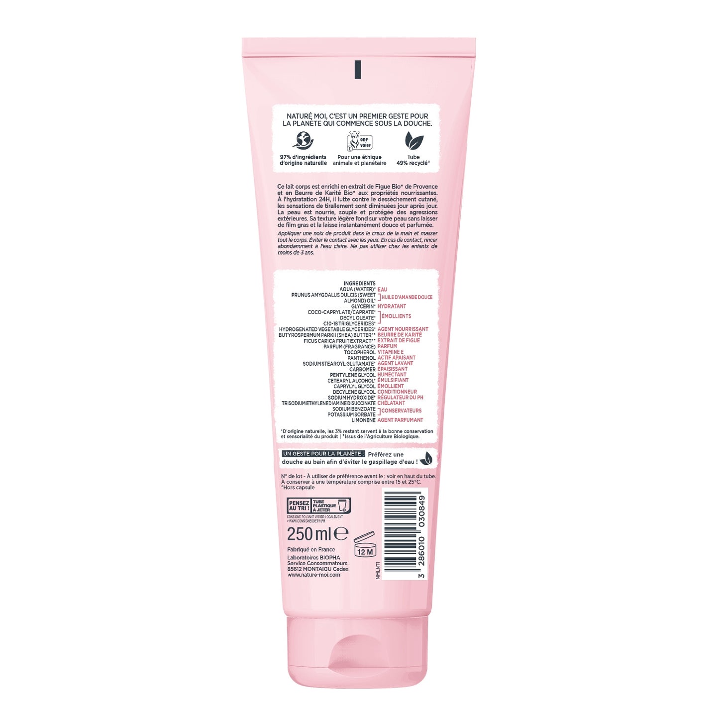 Nourishing Fig & Shea Butter Body Lotion for Dry to Very Dry Skin NATURÉ MOI