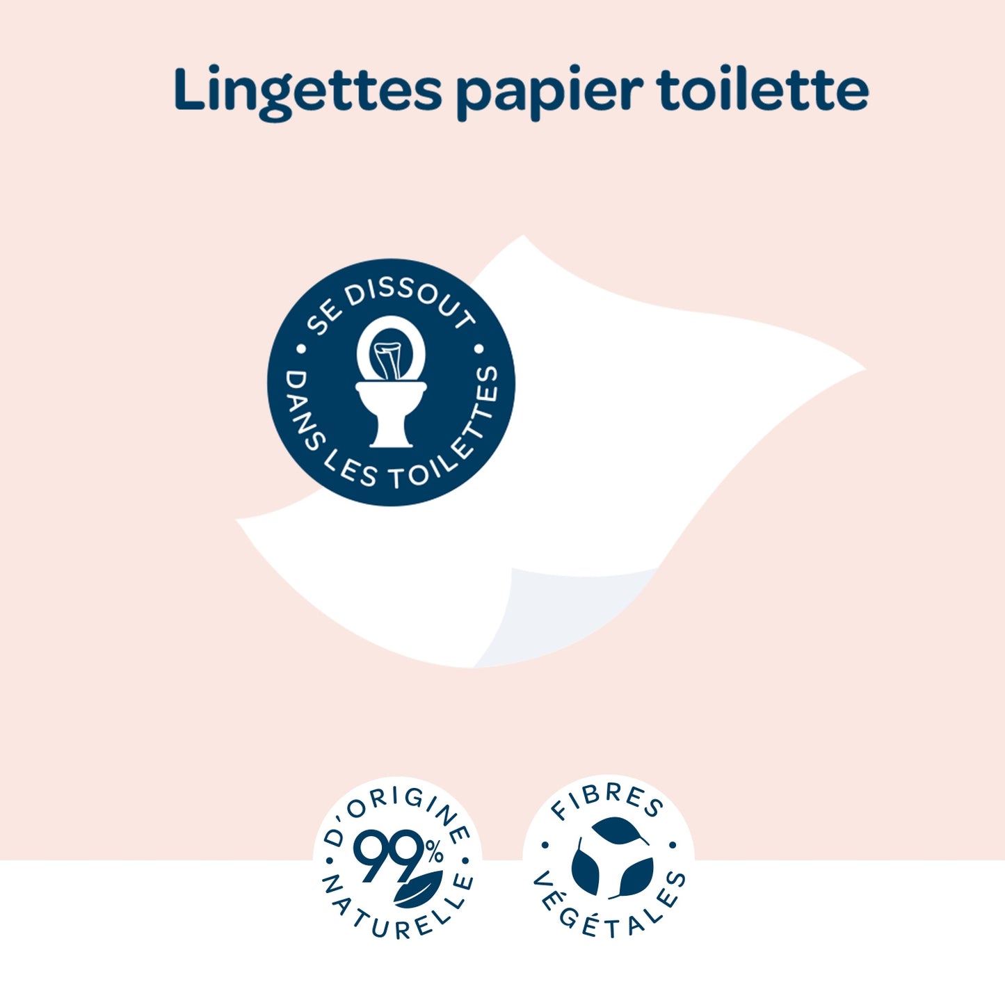 Lingettes bébé Papier Toilette Hypoallergéniques Peaux Sensibles BIOLANE