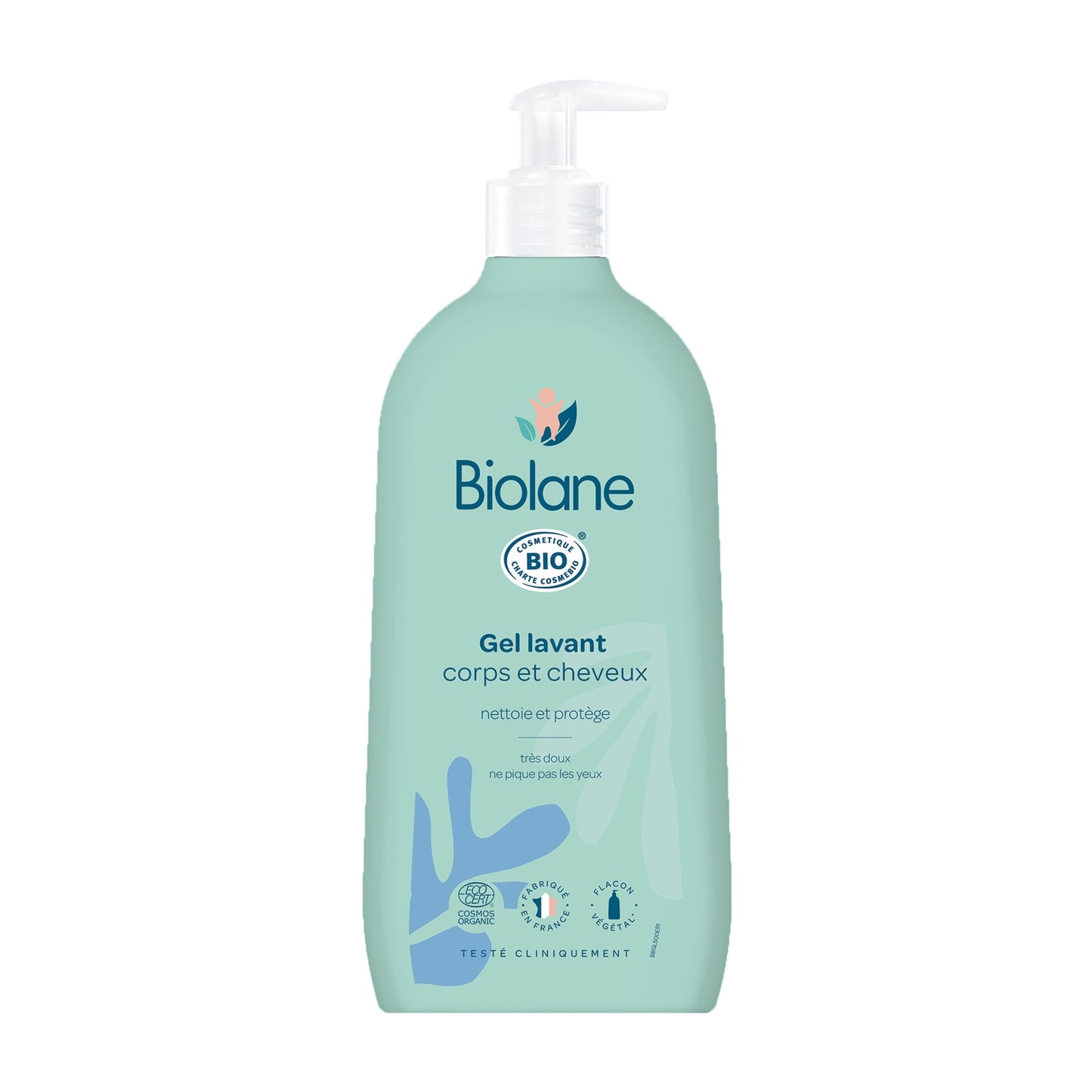 BIOLANE Organic Baby Body & Hair Wash Gel