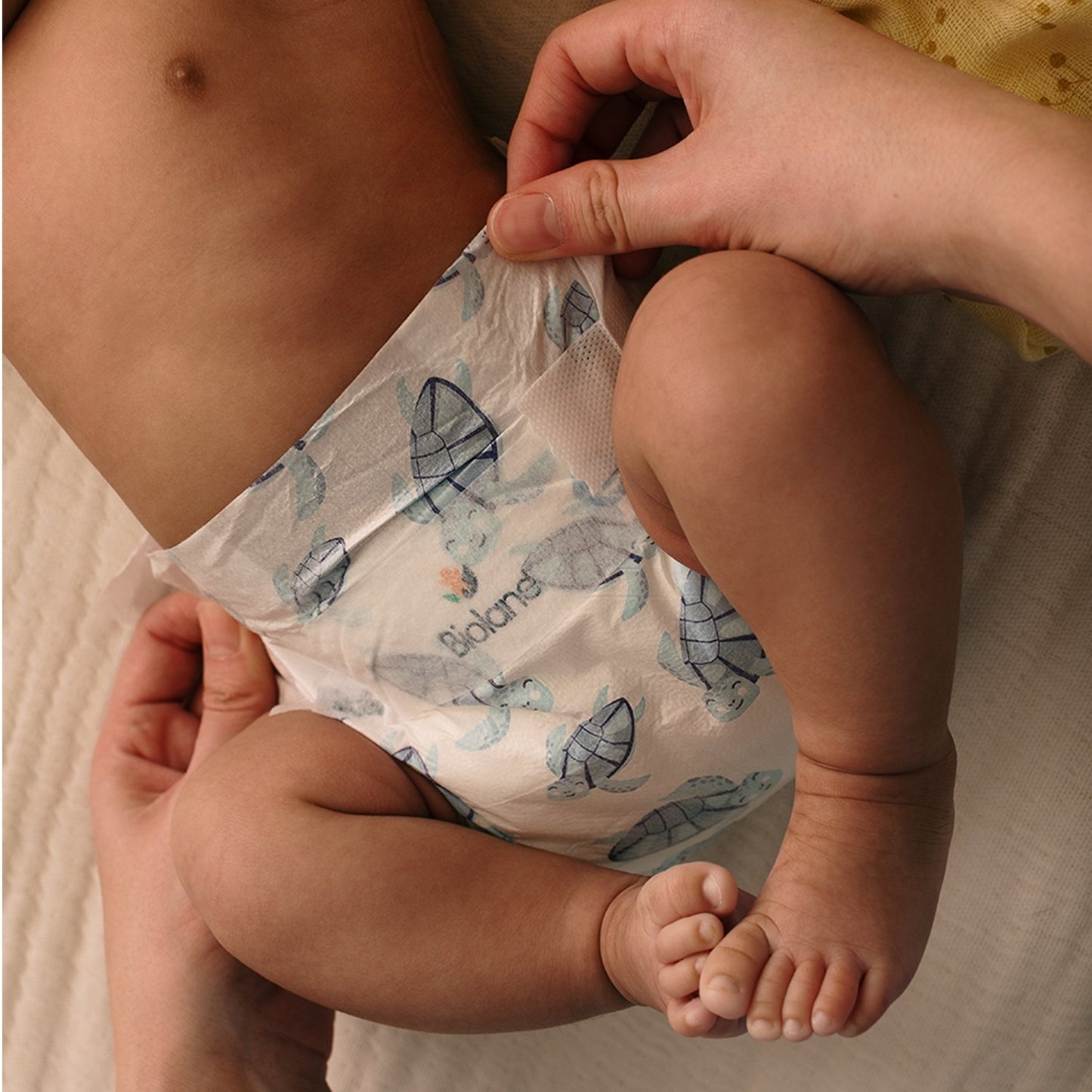 Baby Diapers Size 2 3-6kg Natural BIOLANE