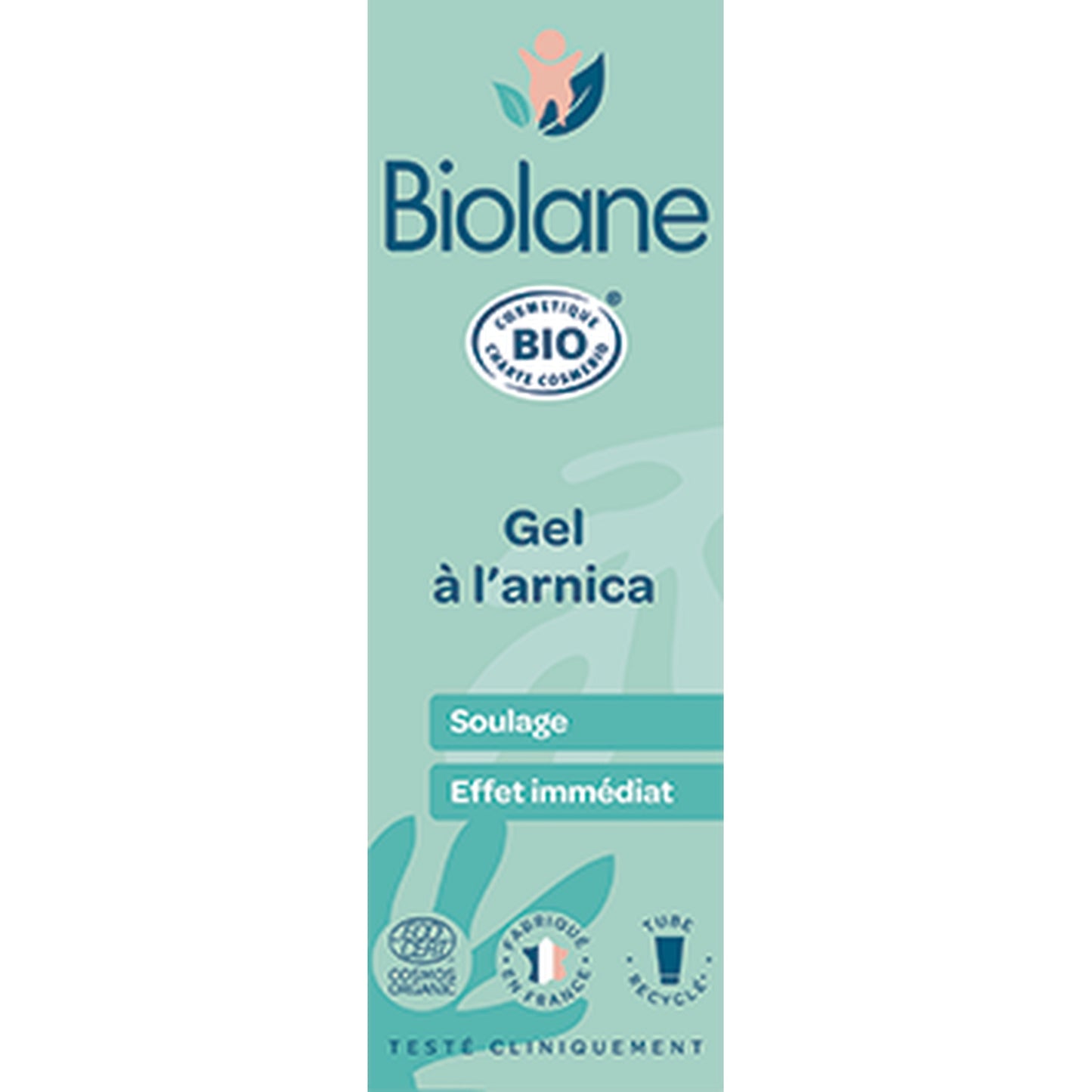 Gel à l'Arnica Bébé Soulage Douleurs et Hématomes A l'Arnica Bio BIOLANE