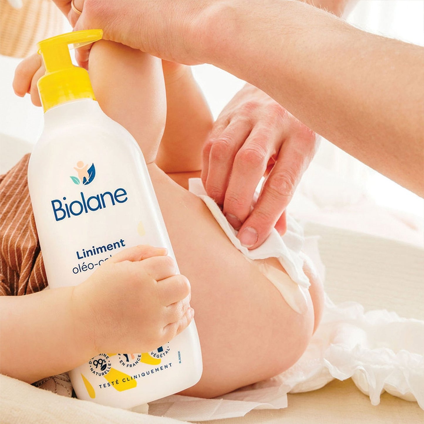 Liniment Bébé A l'Huile d'Olive Oléo-Calcaire BIOLANE