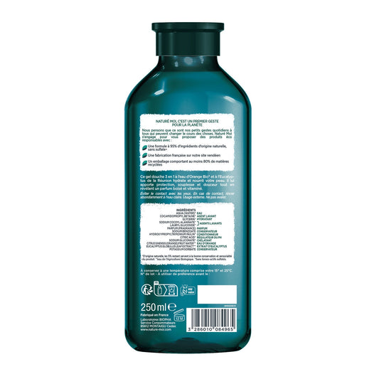 Gel Douche Homme 3 en 1 Orange Eucalyptus NATURÉ MOI