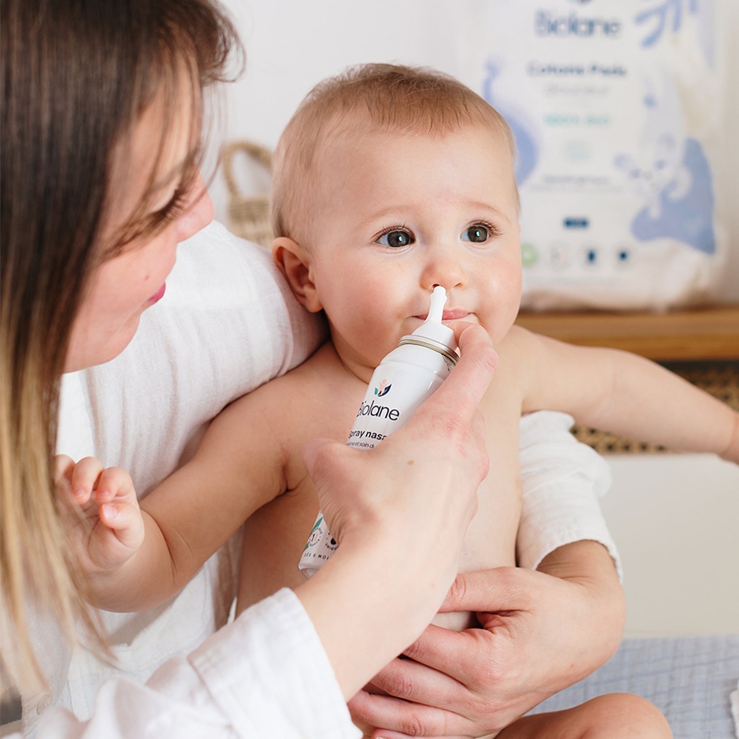 Spray Nasal Bébé A l'Eau Thermale et Eau de Mer BIOLANE