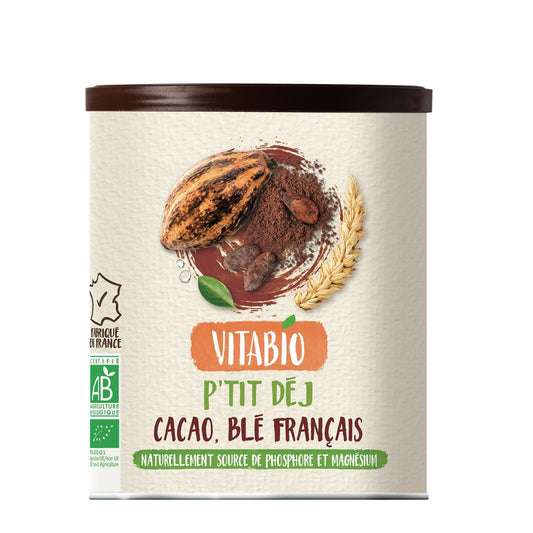 VITABIO Organic Cocoa Breakfast Powder Preparation