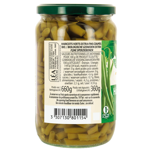 Bio-Grüne Bohnen extrafein JARDIN BIO ETIC