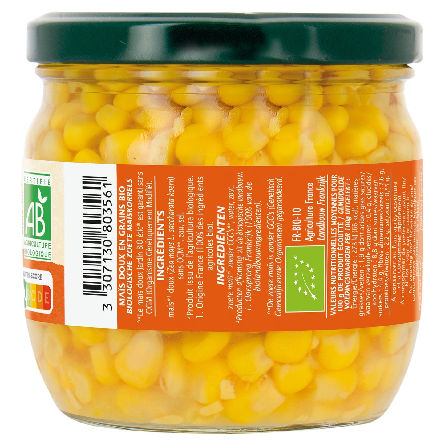 Milho Doce Biológico JARDIN BIO ETIC