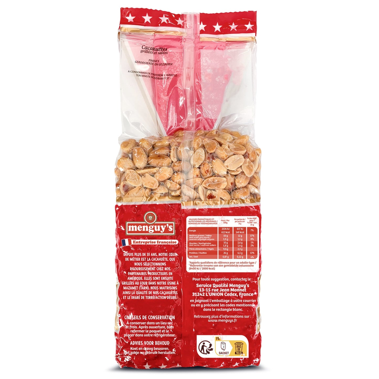 MENGUY'S Roasted and Salted Peanuts