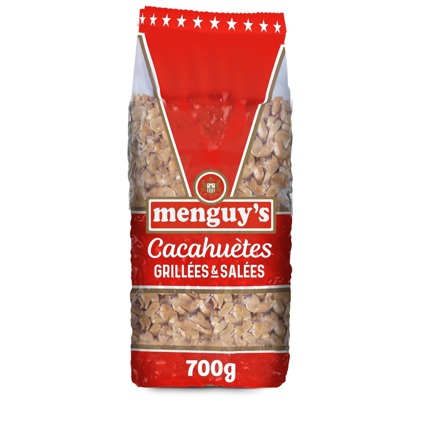 Cacahuètes Grillées et Salées MENGUY'S le sachet de 700 g