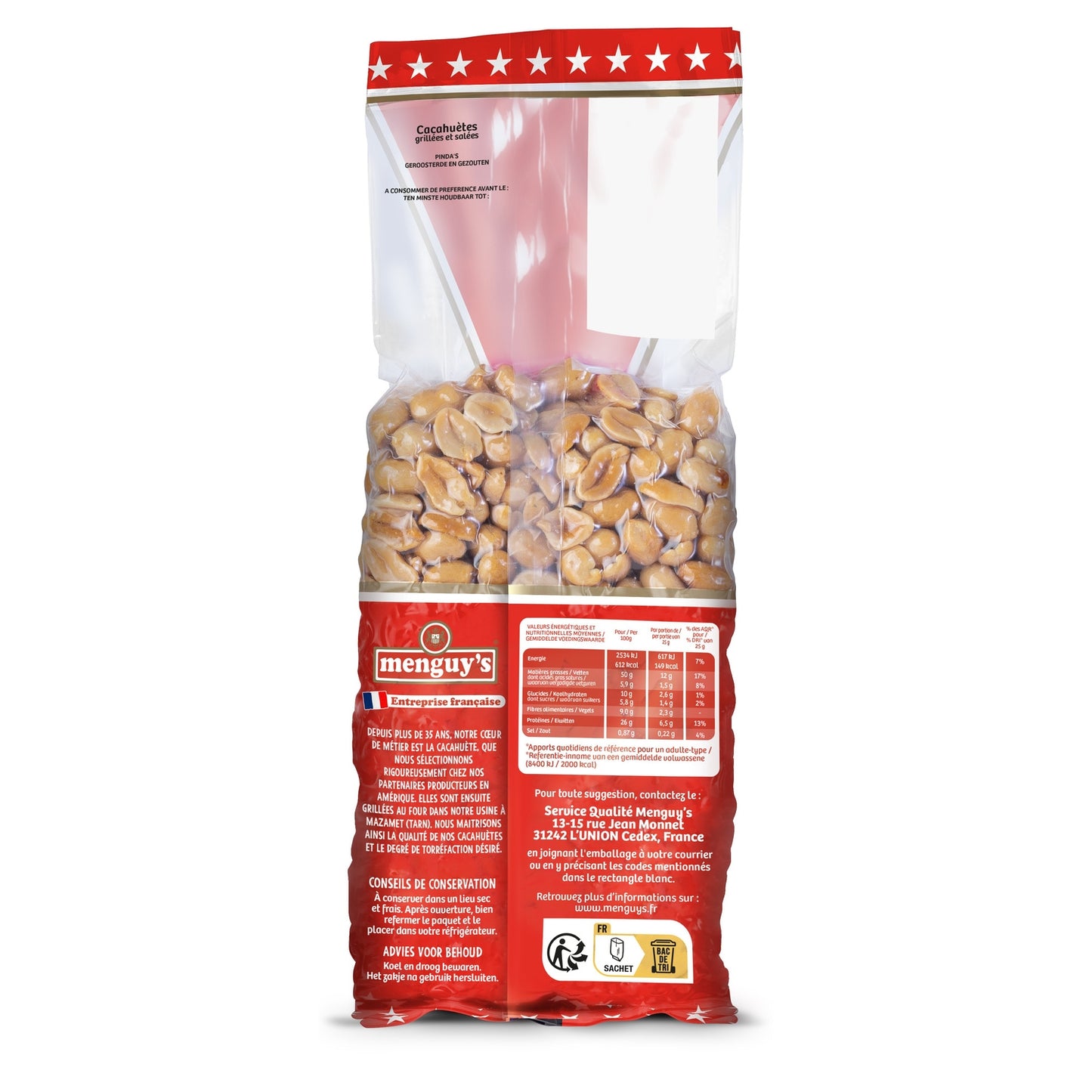 MENGUY'S Roasted and Salted Peanuts