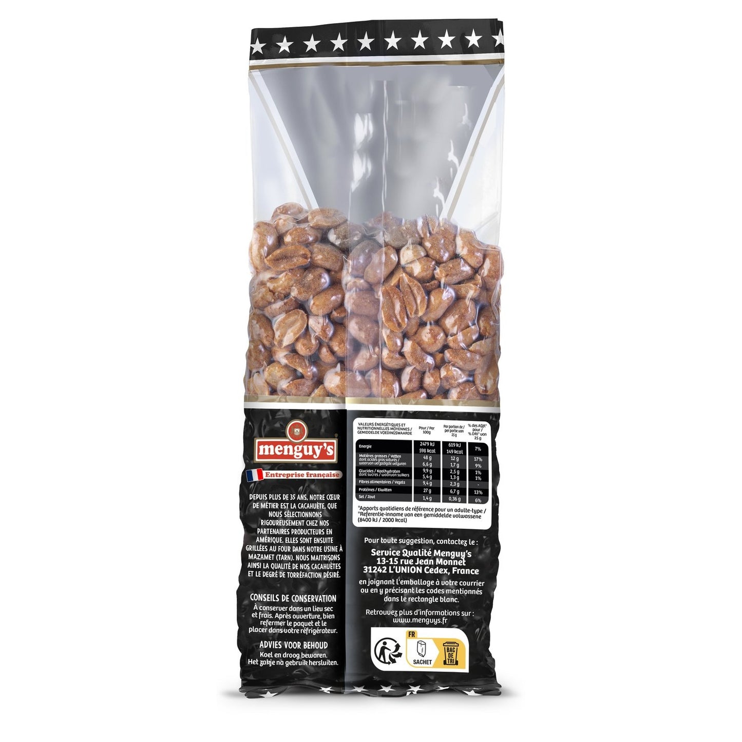 MENGUY'S Dry Roasted Peanuts