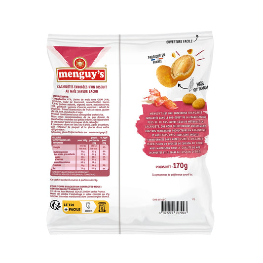 MENGUY'S Knusprige Erdnüsse mit Speckmantel