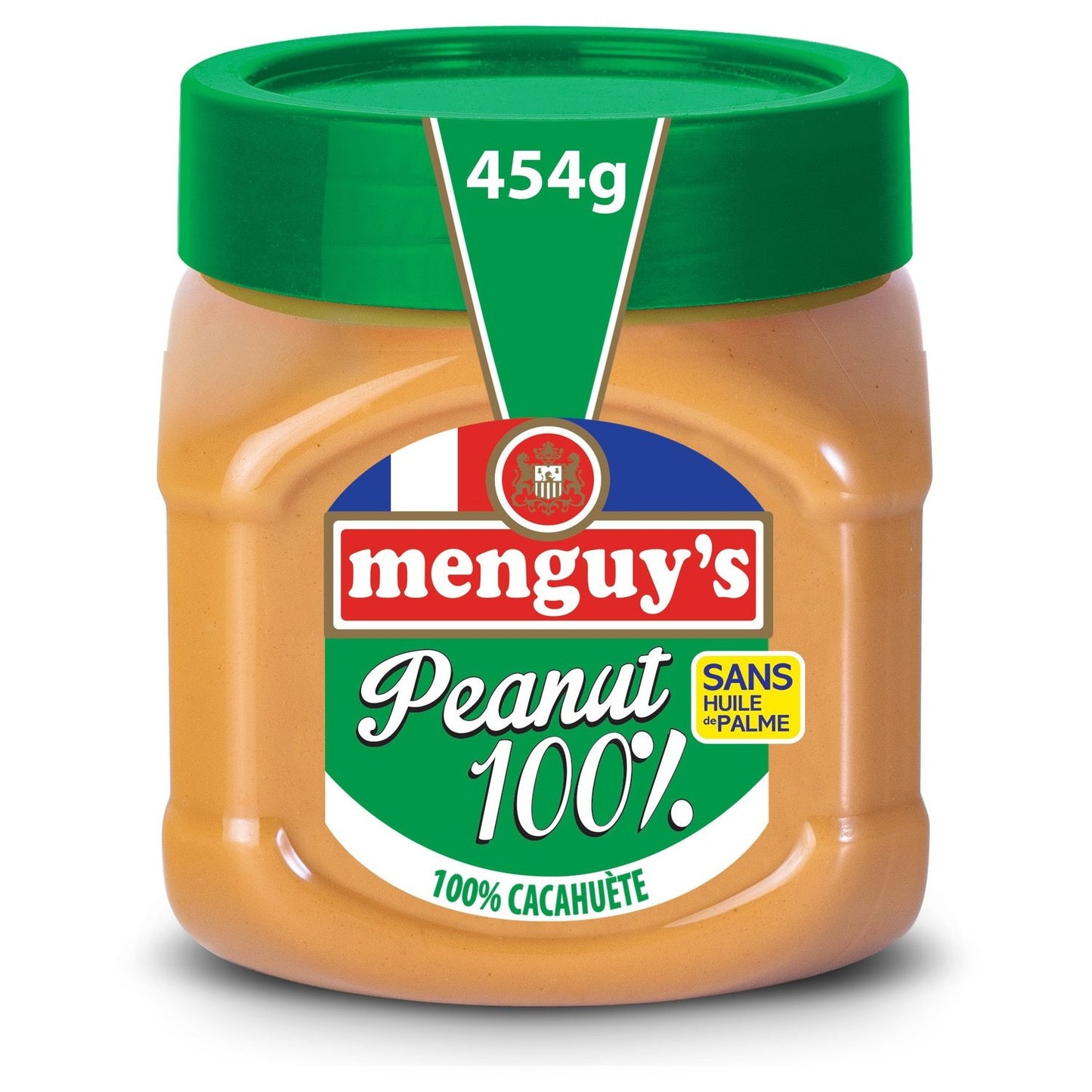 Beurre de Cacahuètes MENGUY'S le pot de 454g