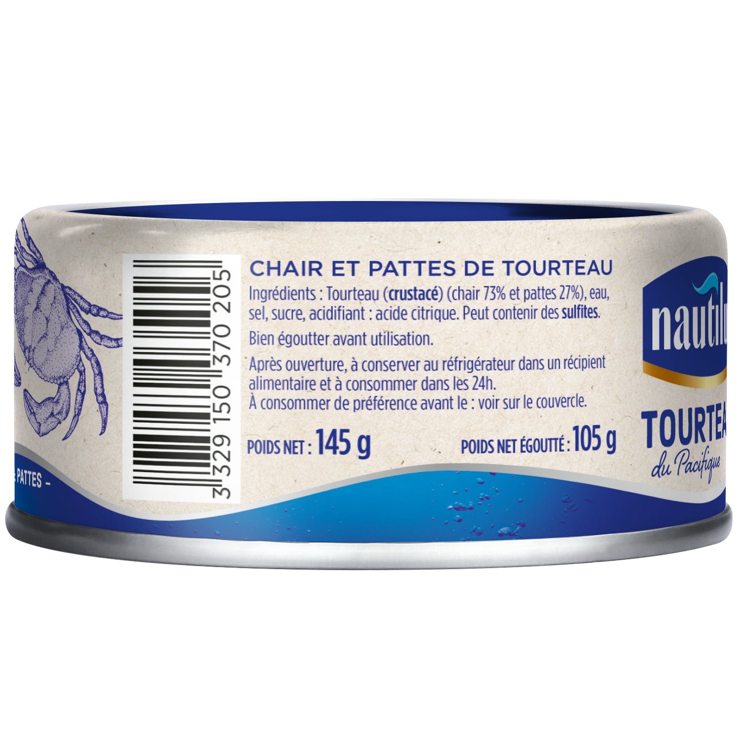 NAUTILUS Krabbenfleisch und -beine