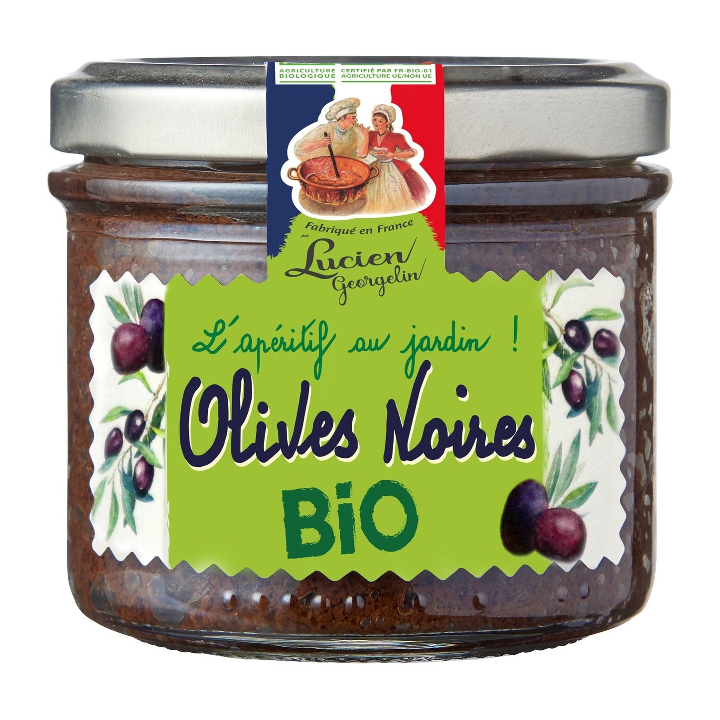 Tartinables Olives Noires Bio LUCIEN GEORGELIN