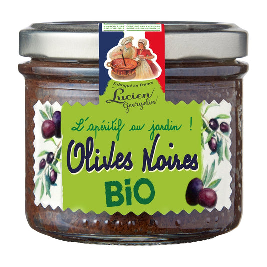 Tartinables Olives Noires Bio LUCIEN GEORGELIN