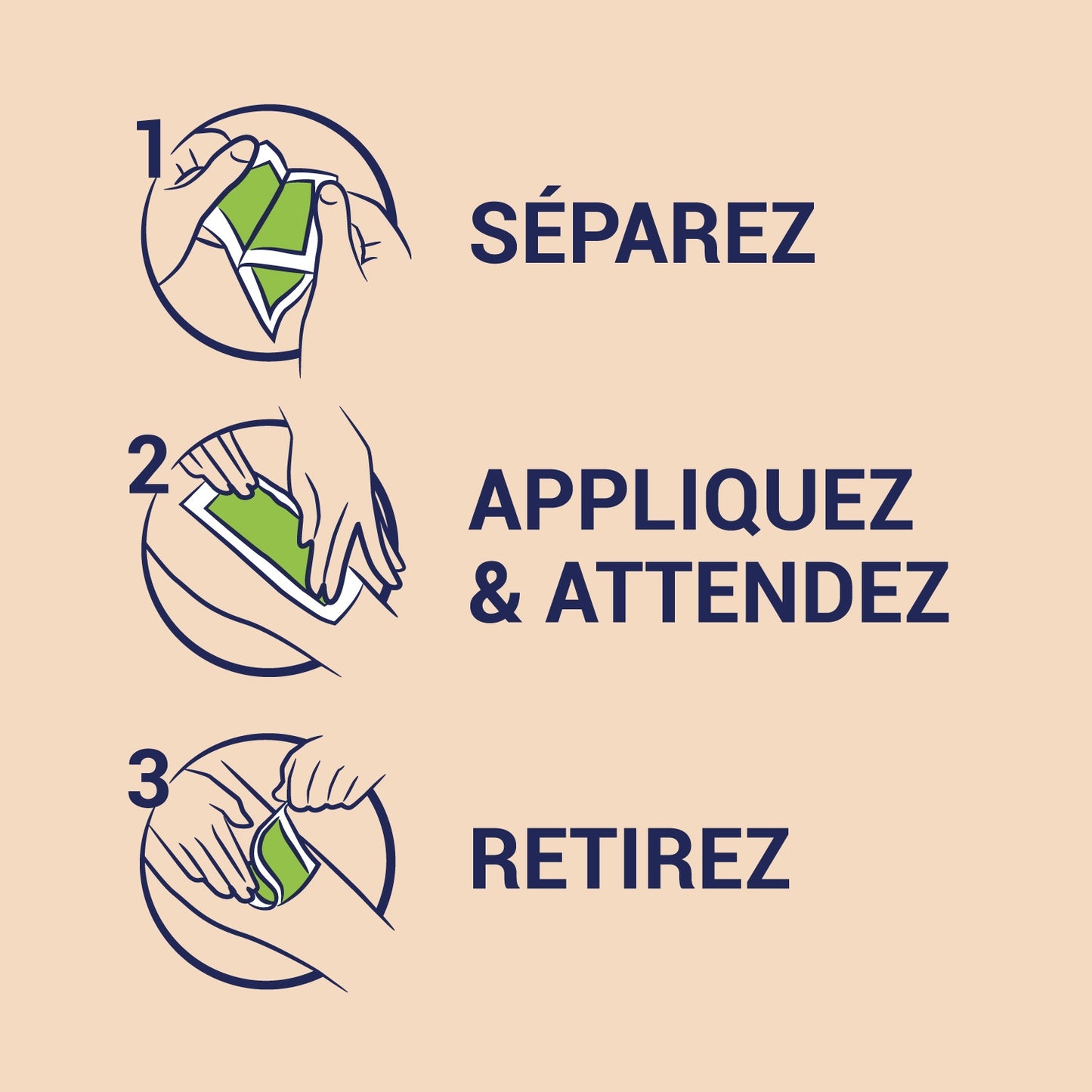 Bandes de Cire Froide Corps Peau Sèche Aloe Vera Bio Naturadvanced Technology NAIR