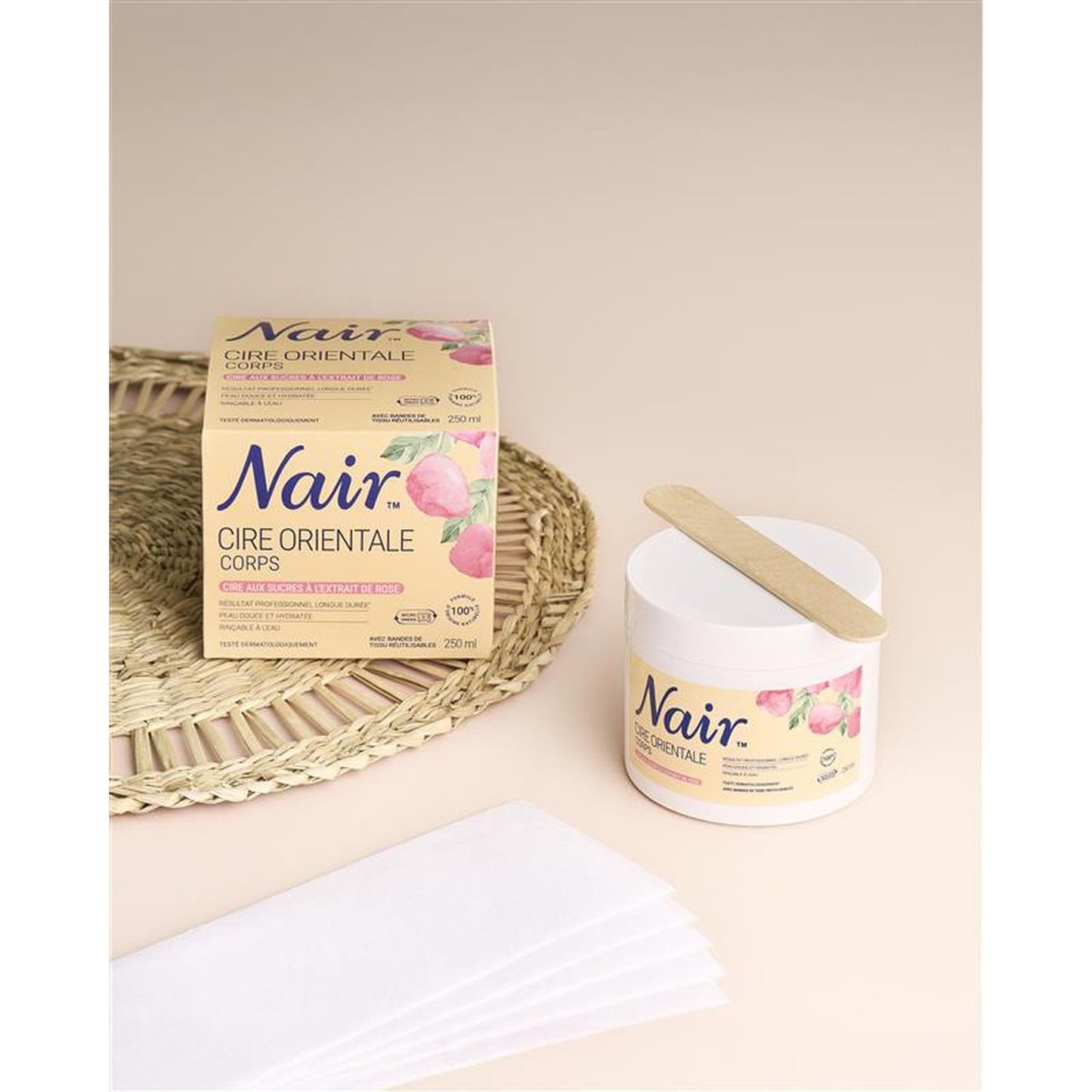 NAIR Oriental Body Sugar Wax with Rose Extract