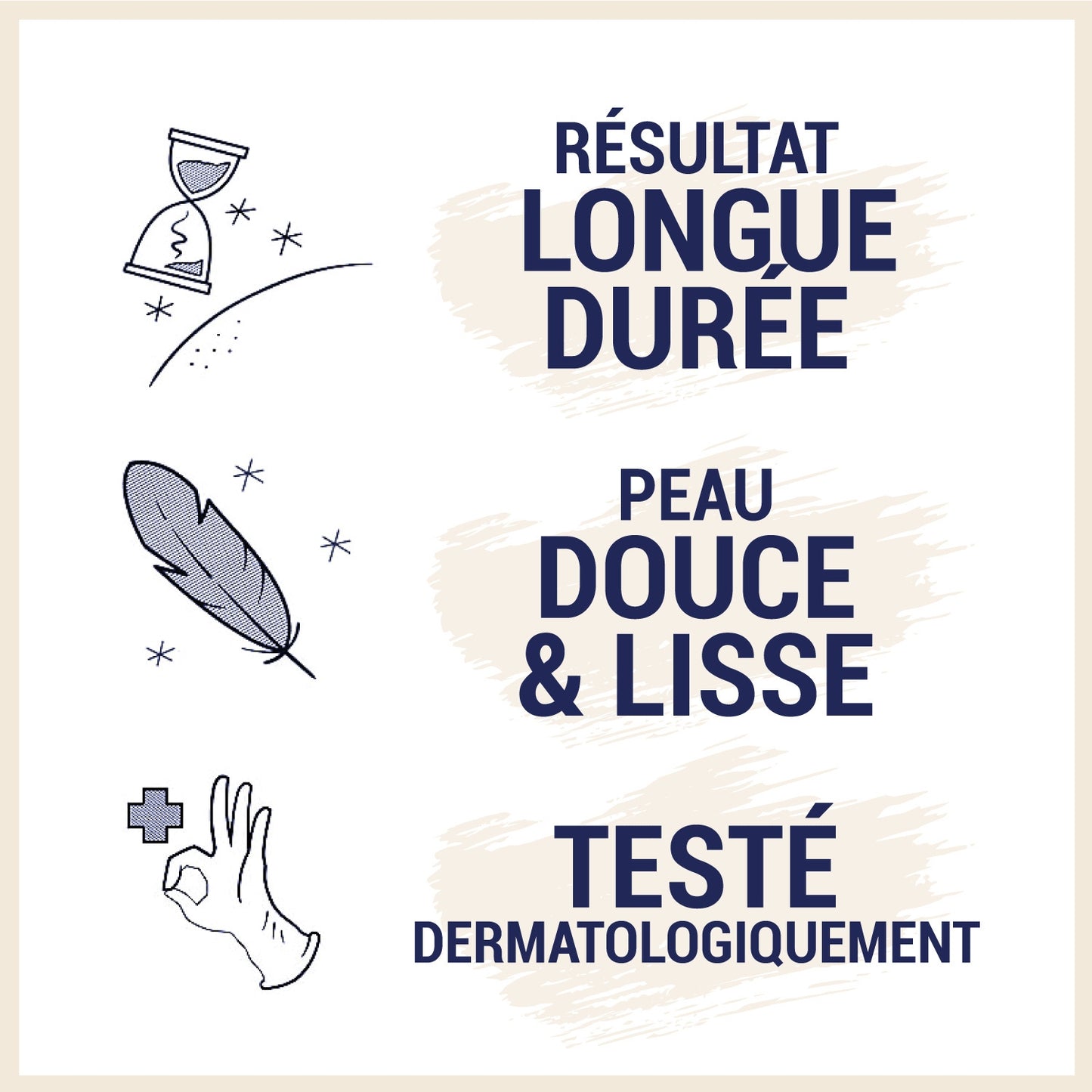Bandes de Cire Froide Maillot Aisselles Peau Sensible Lait de Coco NAIR