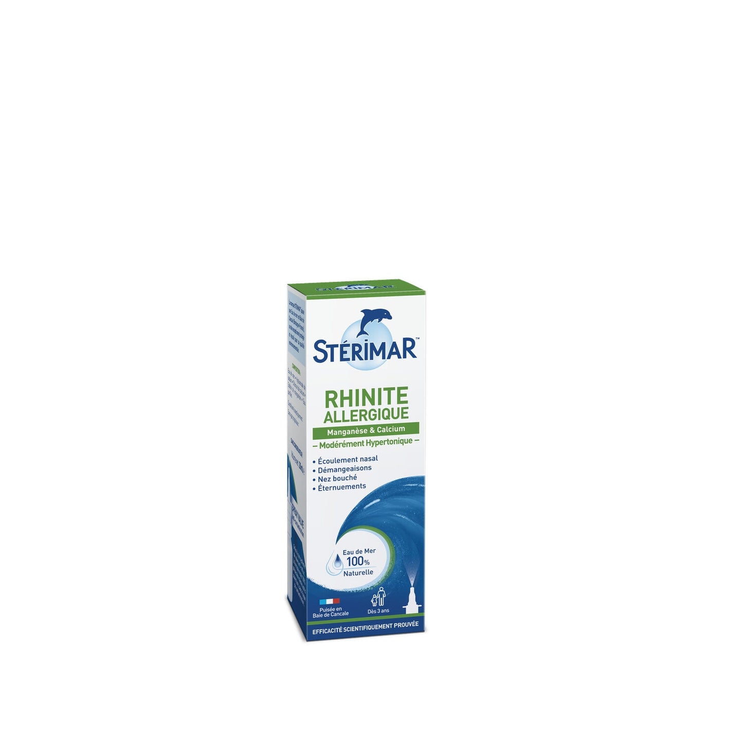 Spray Nasal Soulage Protège Hydrate Nez Allergique Stop et Protect STERIMAR