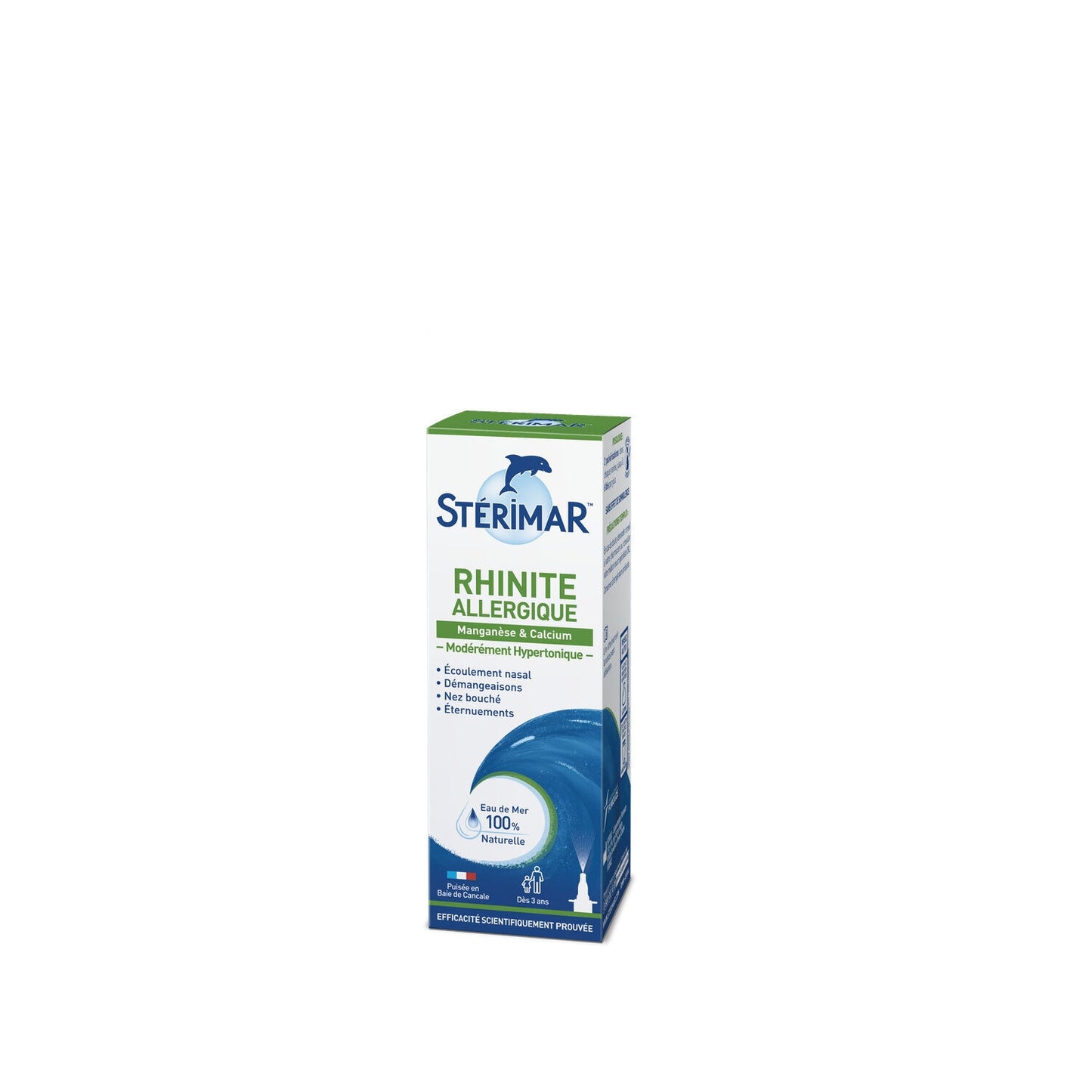 Spray Nasal Soulage Protège Hydrate Nez Allergique Stop et Protect STERIMAR