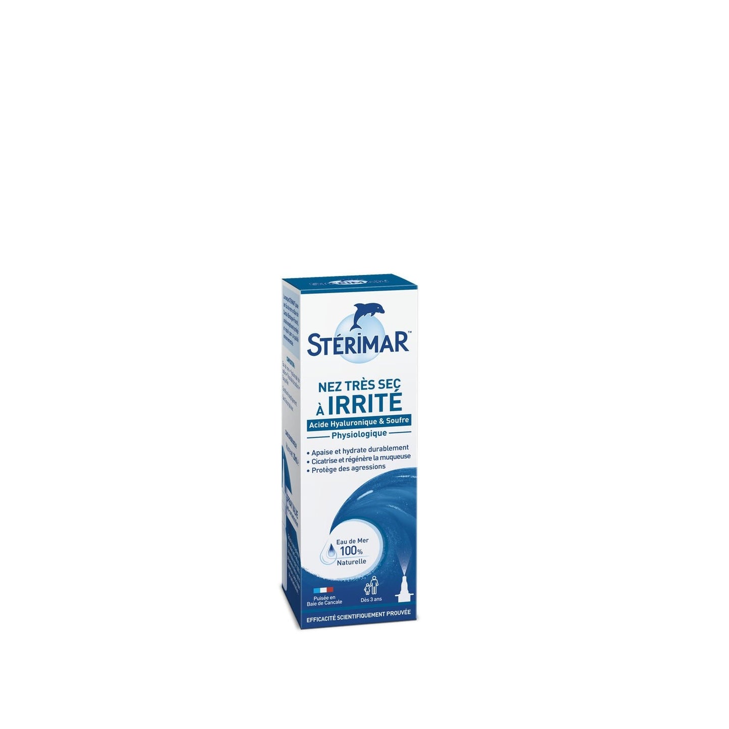 Dry Irritated Nose Spray Stop & Protect Proven Effectiveness Microdiffusion Pregnant and Breastfeeding Women STERIMAR