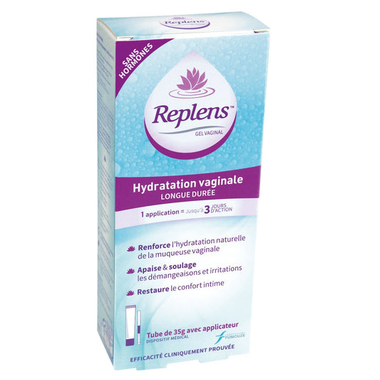 Gel Intime Hydratation Vaginale avec Applicateur REPLENS