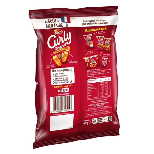 Die Original Erdnuss-Soufflés Country Size CURLY