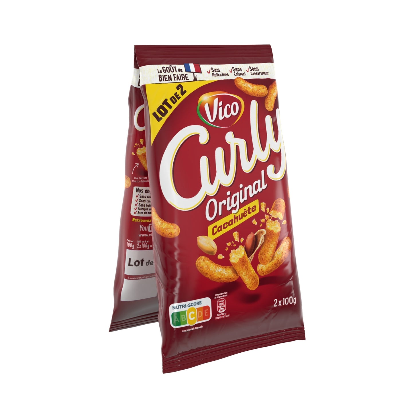 Original Peanut Puffs 2er Set CURLY