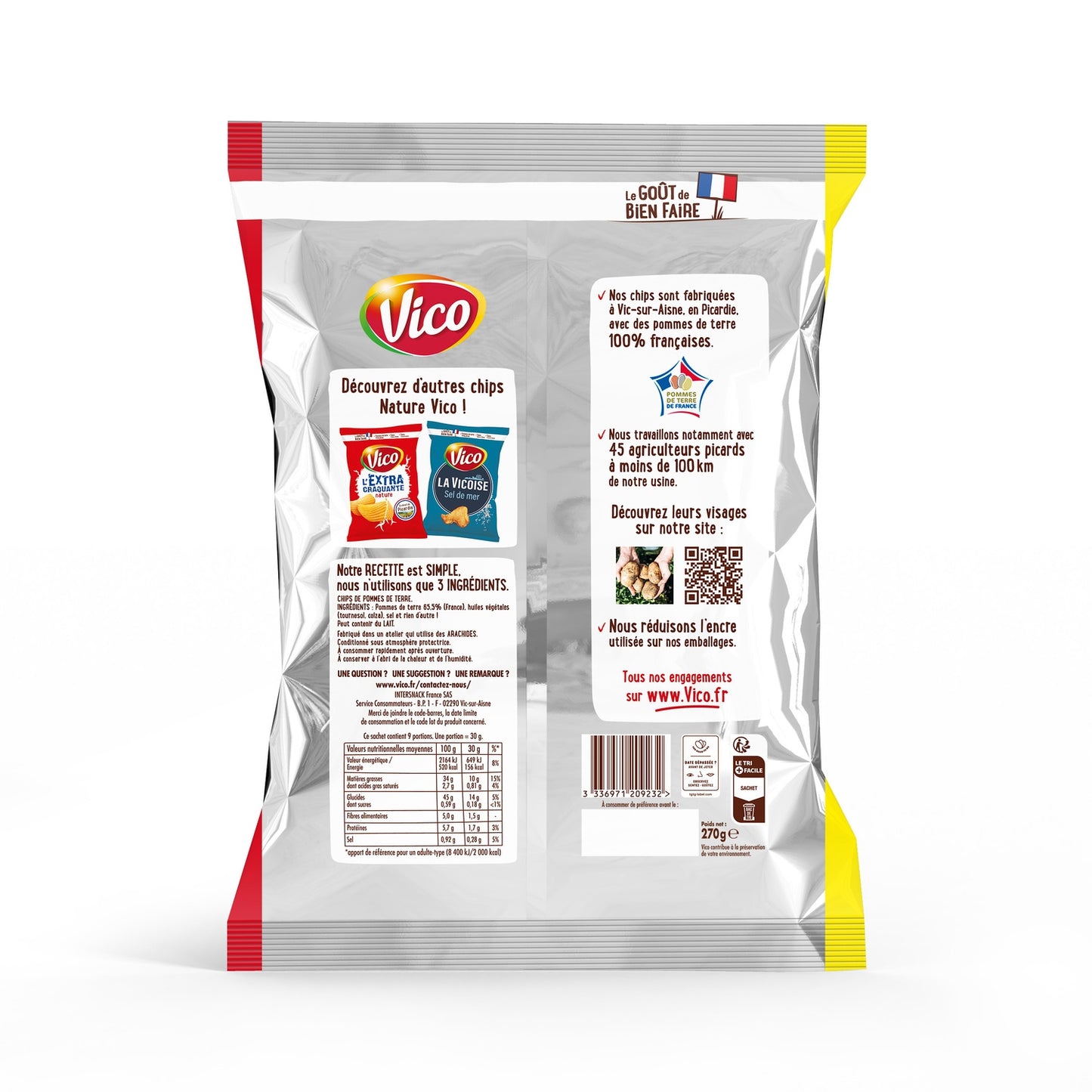 VICO Classic Salzchips