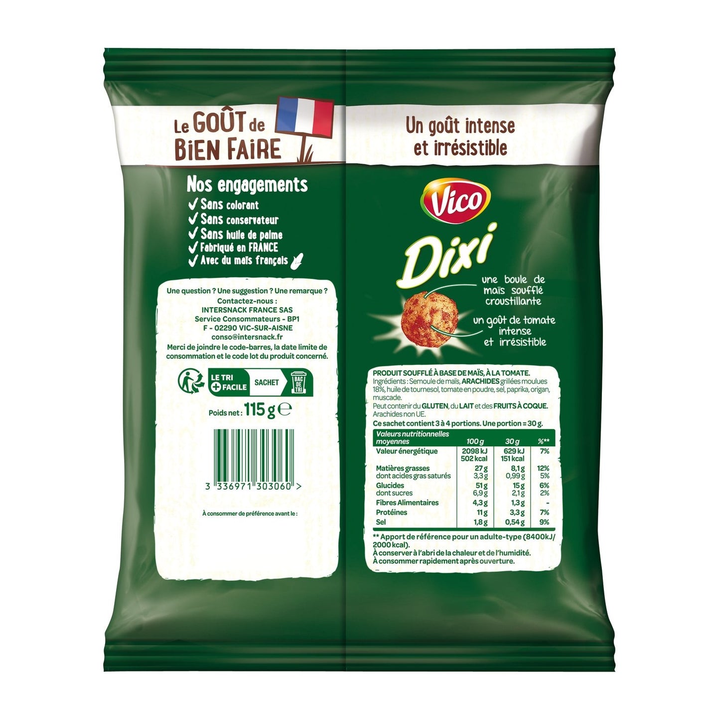 VICO DIXI Tomato Aperitif Biscuits