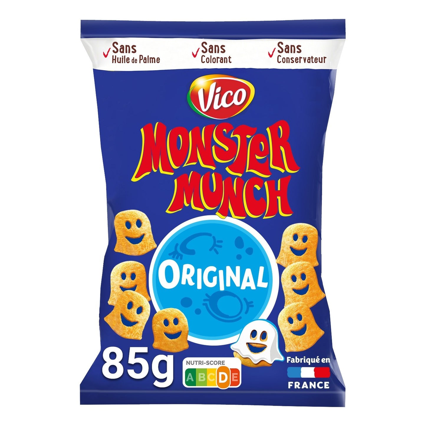 Biscuits Apéritifs Original MONSTER MUNCH le sachet de 85g