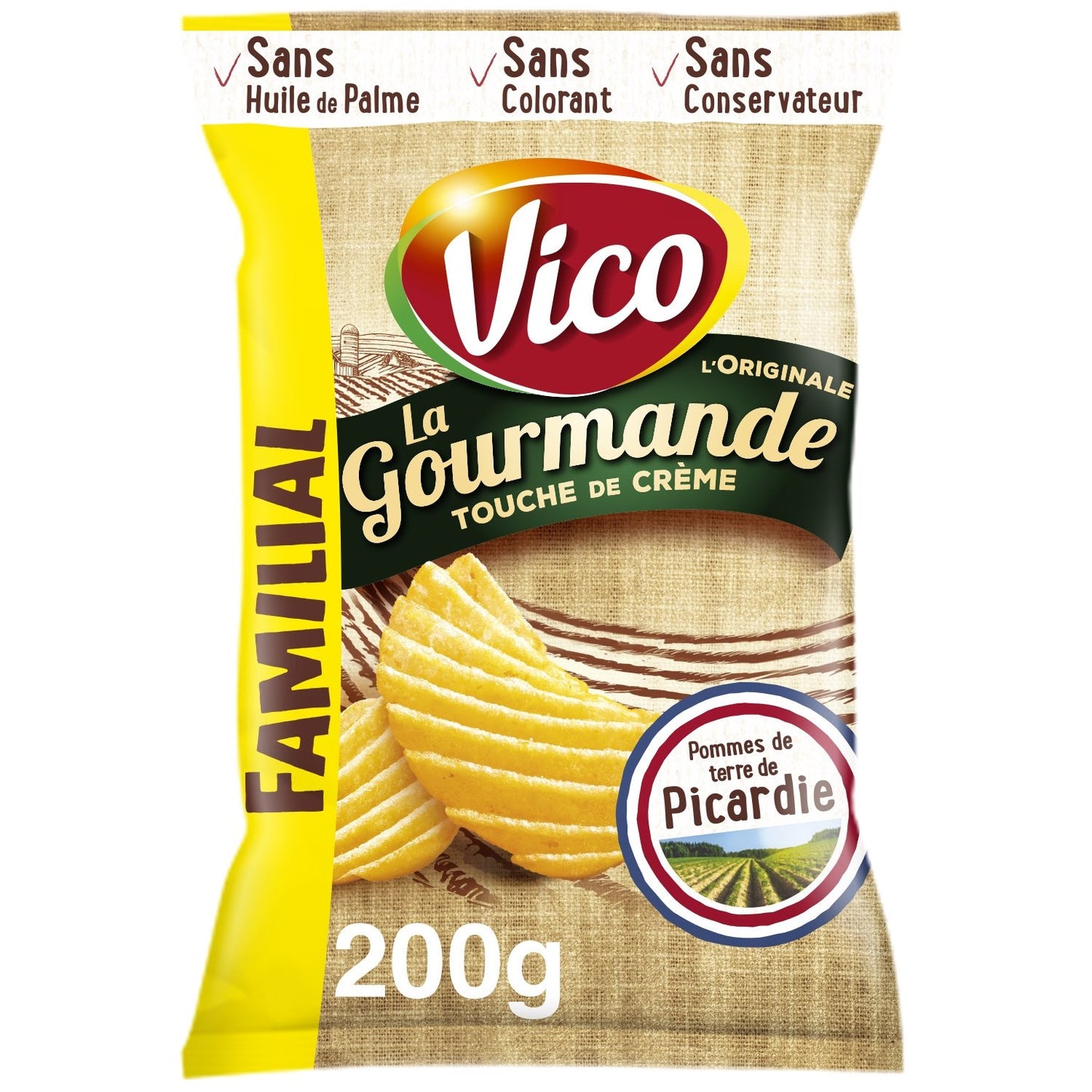 Chips la Gourmande l'Original VICO le sachet de 200g