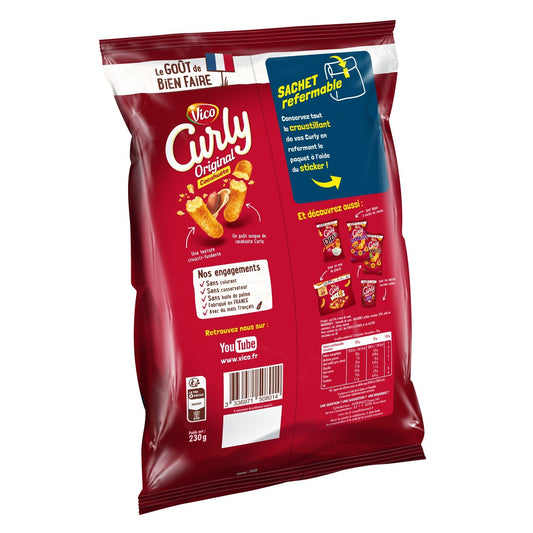 CURLY Original Erdnuss-Soufflés Partygröße