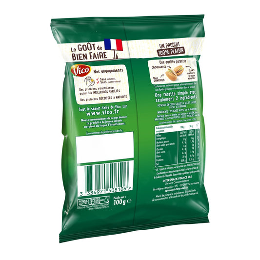 VICO Dry-Roasted Pistachios with Guérande Salt