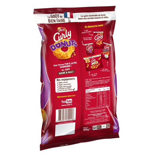 Lockige karamellisierte Erdnuss-Donut-Soufflés