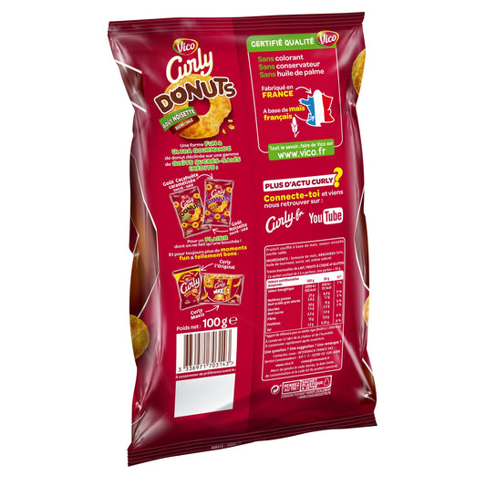 Donut-Soufflés mit gelocktem Haselnussgeschmack