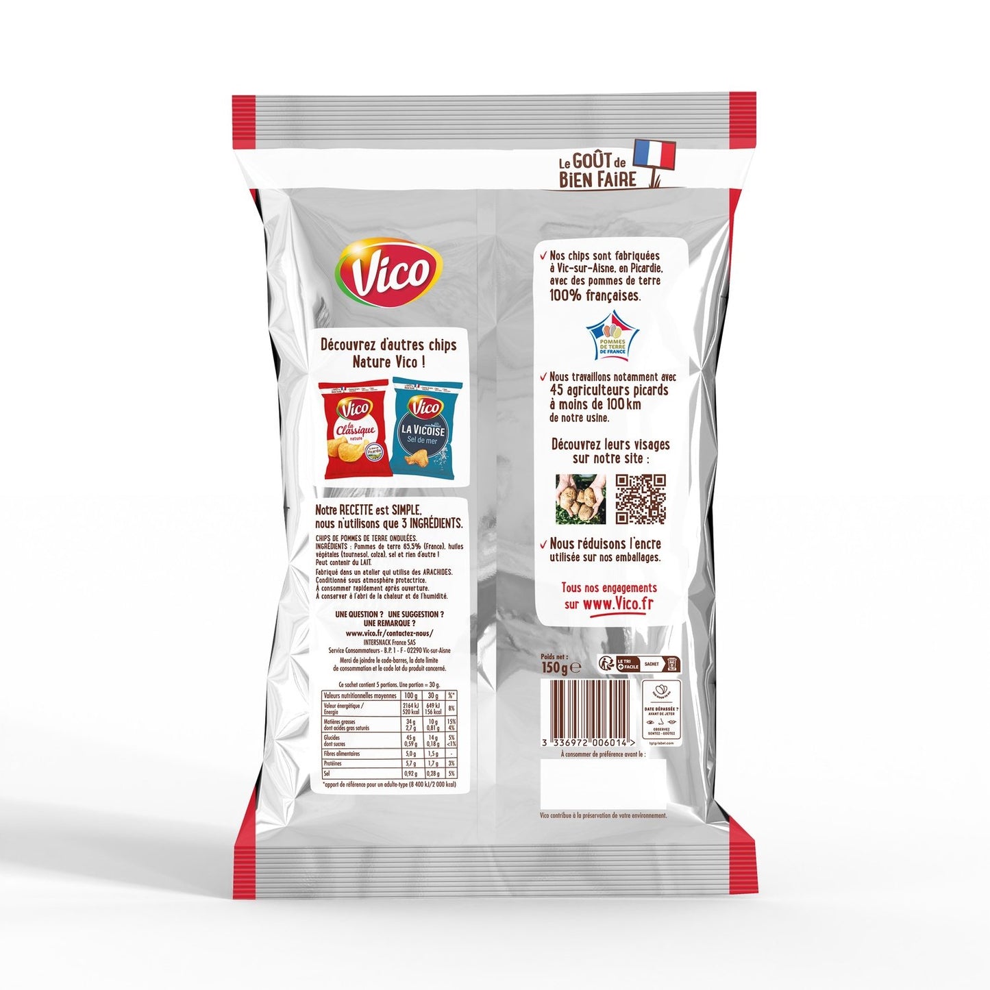 VICO Extra Knusprige Naturchips