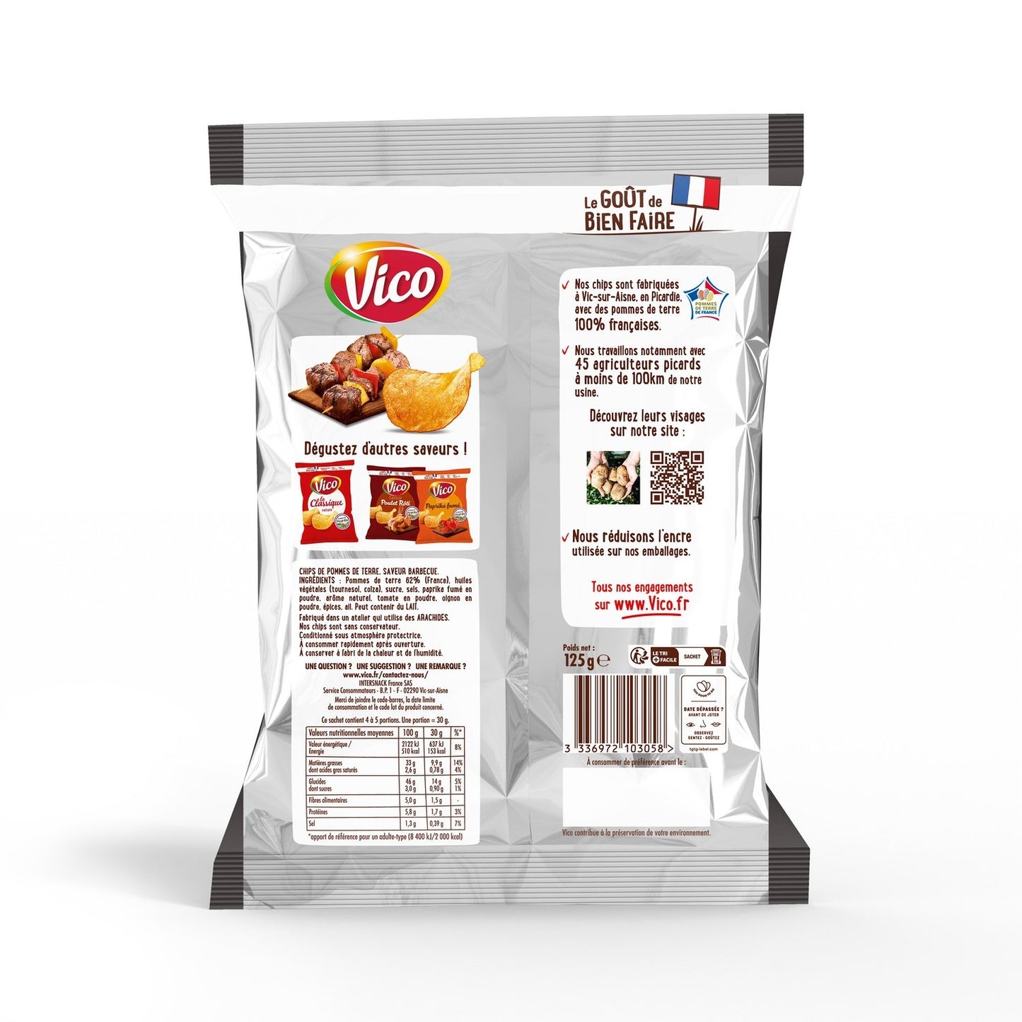 Chips Saveur Barbecue VICO