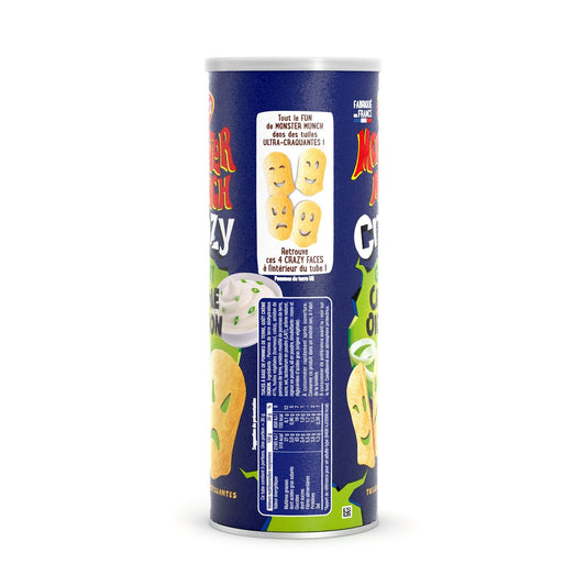 MONSTER MUNCH CRAZY Zwiebelcreme-Geschmacksplättchen