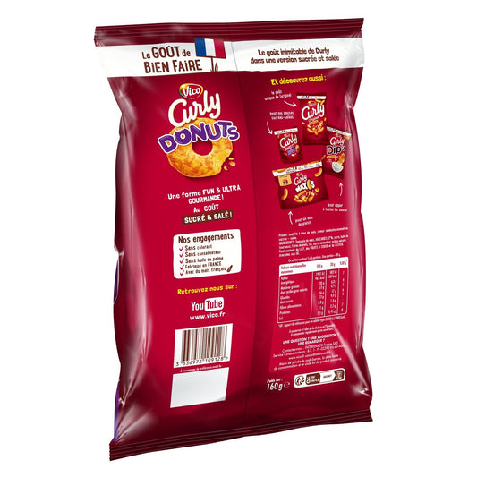 Lockige karamellisierte Erdnuss-Donut-Soufflés