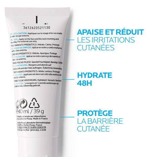 Crème Visage Peaux Sensibles à Très Sensibles Normales à Mixtes Hydratante Toleriane Sensitive LA ROCHE POSAY