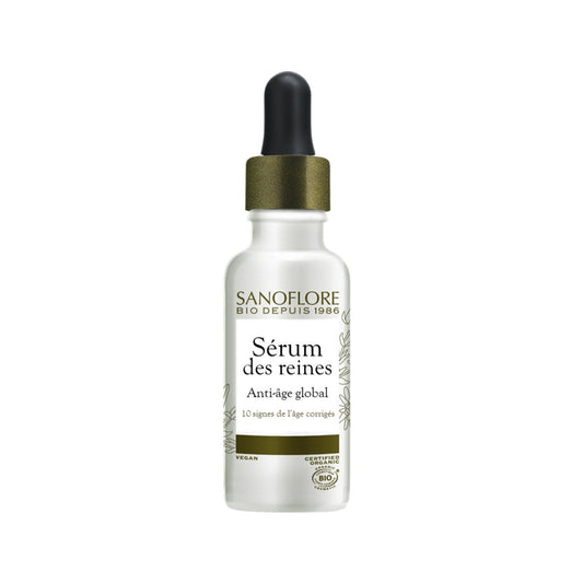 Anti-Aging Smoothing Regenerating Radiance Face Serum Elixir des Reines Bio SANOFLORE