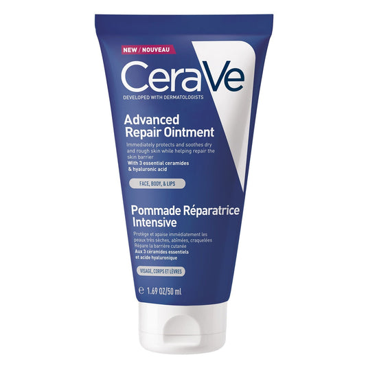 CERAVE Intense Repair Cream for Face, Body and Lips