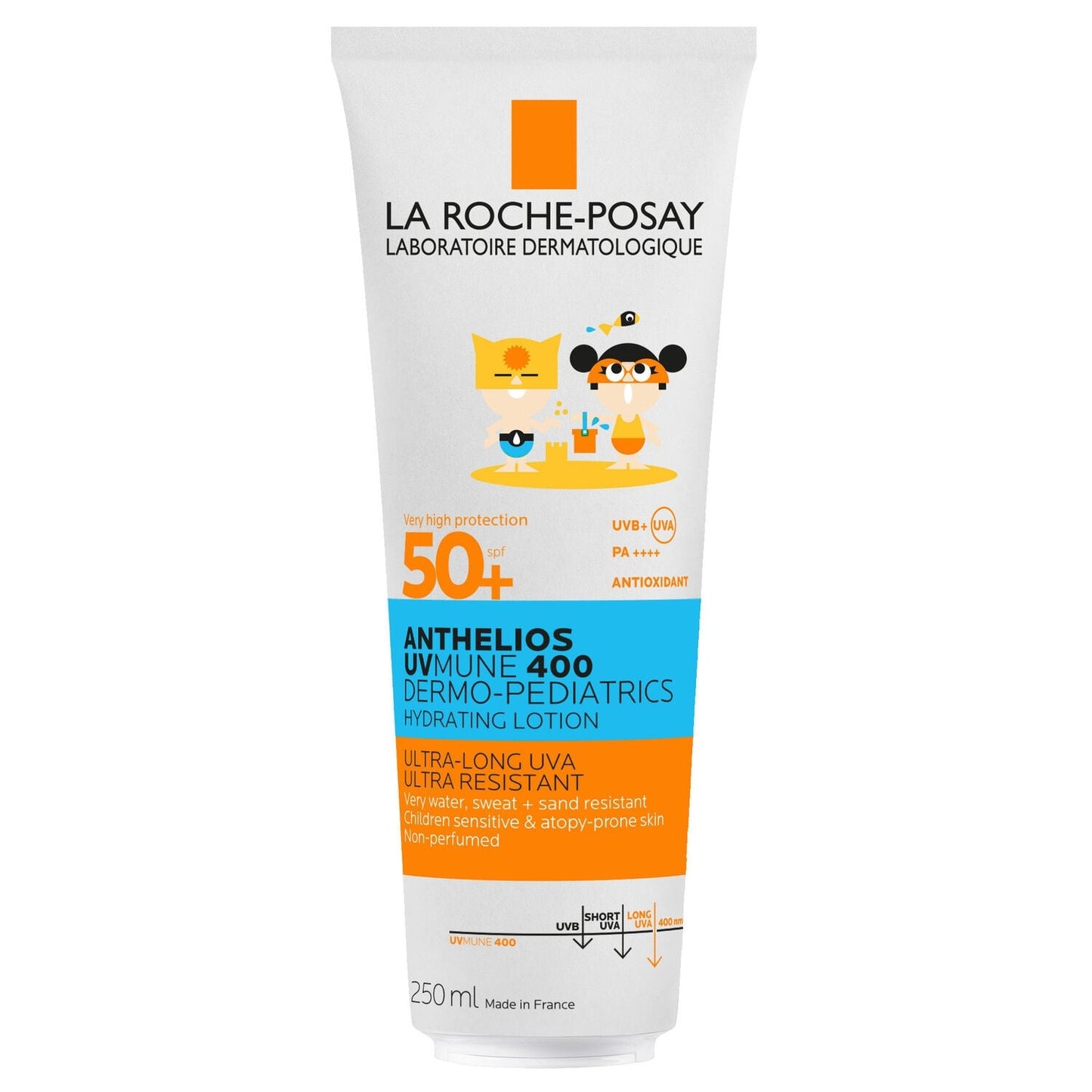 Crème solaire Enfant Peau Sensible Visage Corps Très Haute Protection Spf 50+ Résistant à l'Eau LA ROCHE POSAY