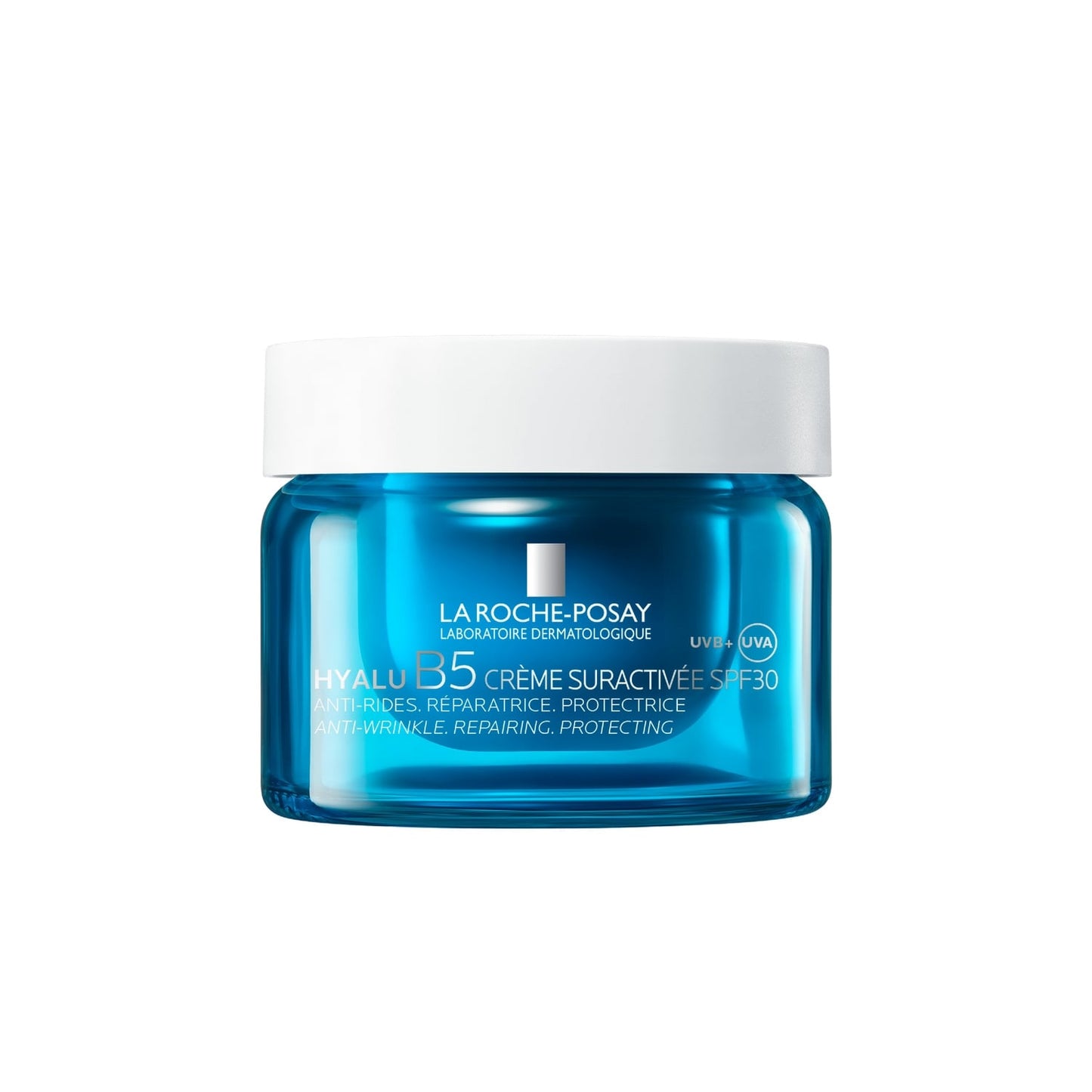 Crème Suractivée Visage Tous Types de Peaux Même Sensibles Anti-Rides Réparatrice Protectrice Spf30 Pot Rechargeable Hyalu B5 LA ROCHE-POSAY