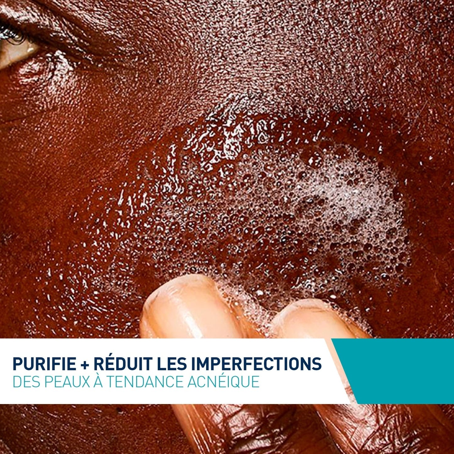 Gel Nettoyant Moussant Anti-Imperfections Peaux Grasses À Tendance Acnéique Désincruste Les Pores Réduit L'excès De Sébum Technologie Sébium Contrôle CERAVE