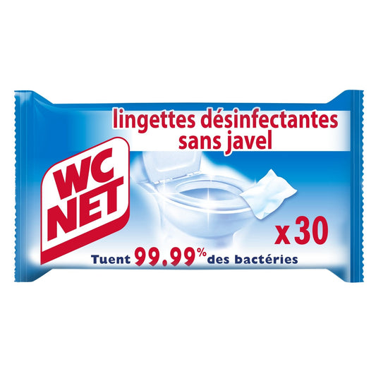 Lingettes Désinfectantes 5en1 WC NET